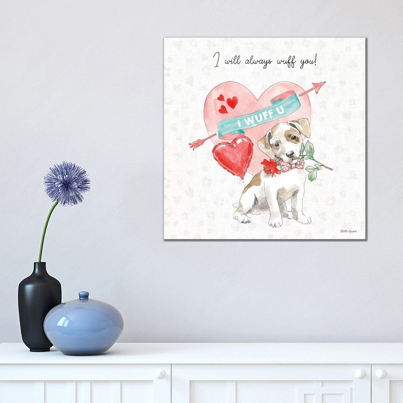 Paws Of Love II by Beth Grove - Wrapped Canvas Print, 45.72 cm H x 45.72 cm W x 1.91 cm D