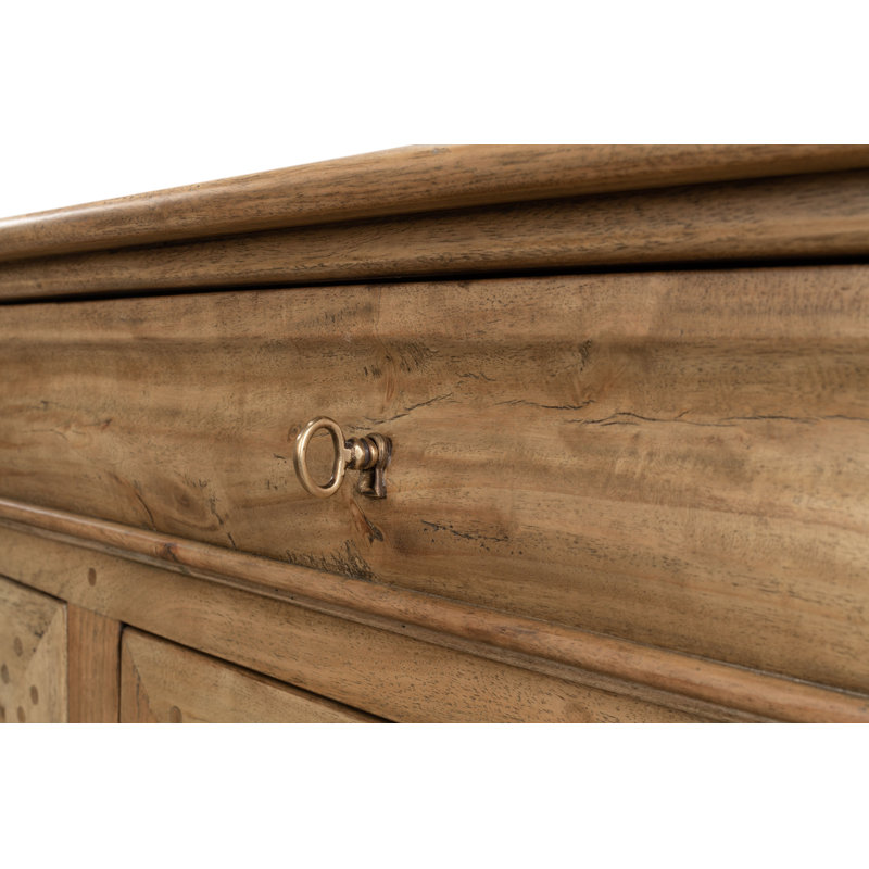 Cafe Au Lait 70'' W Solid Wood Sideboard