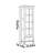 American style solid wood storage bookcase