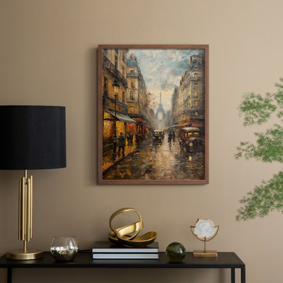 LANDSCAPES Series CCCLXXXIII Framed Print - Solid Wood