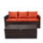 Warner Outdoor Wicker Patio Sofa Set-319375269-319375268