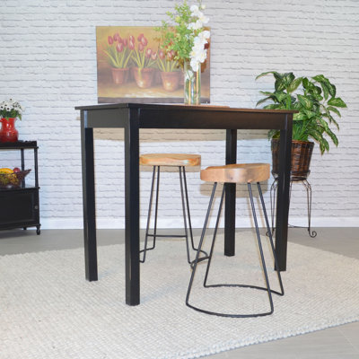 Tavern Pub Bar With 2 Counter Stools