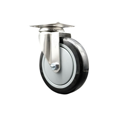 Polyurethane Swivel Top Plate Caster
