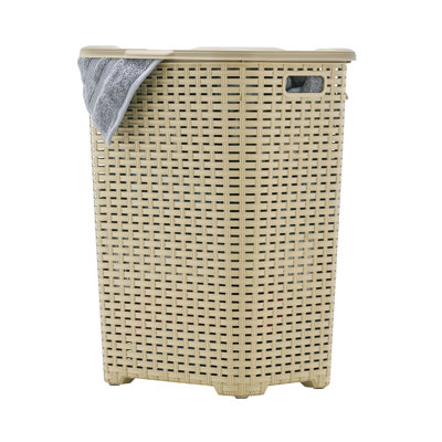 Plastic Laundry Hamper with Handles