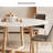 Taletta Round Solid Wood Base Dining Table-58127553