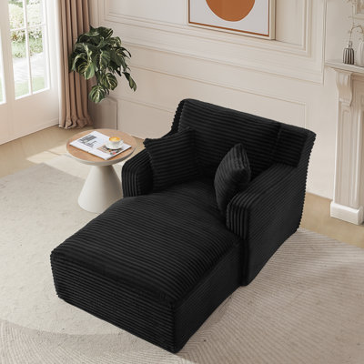 Canapé inclinable 65,4 po Corduroy