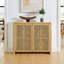 Buffet 39,4 "Mid Century Modern Rattan Buffet-266373822