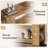 70-Inch Narrow Long Entry Console Table with Storage for Hallway, Entrance, Foyer