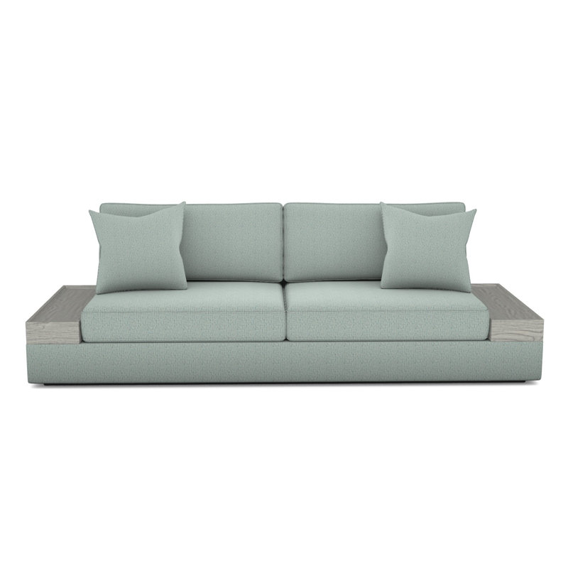 Embrace Sofa, Tuck Water, Dove Gray