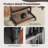 Charrisse 2-Shelf Rolling TV Stand with Integrated Mount-505386042