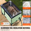 Abri pour chat surélevé et chauffé pour chat avec coussin chauffant vert (M)