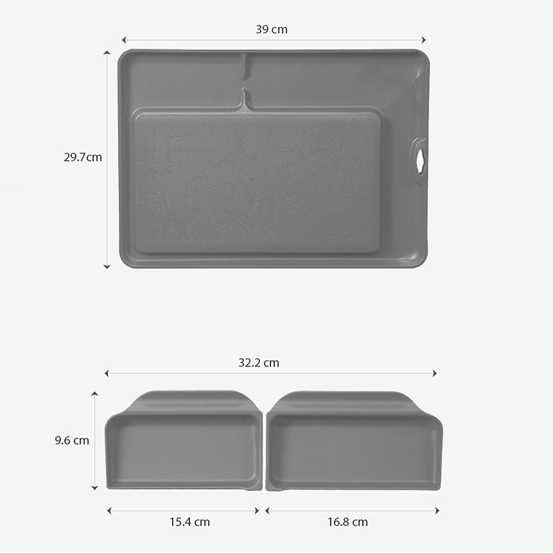 Prep & Savour Clukey Plastic Tray