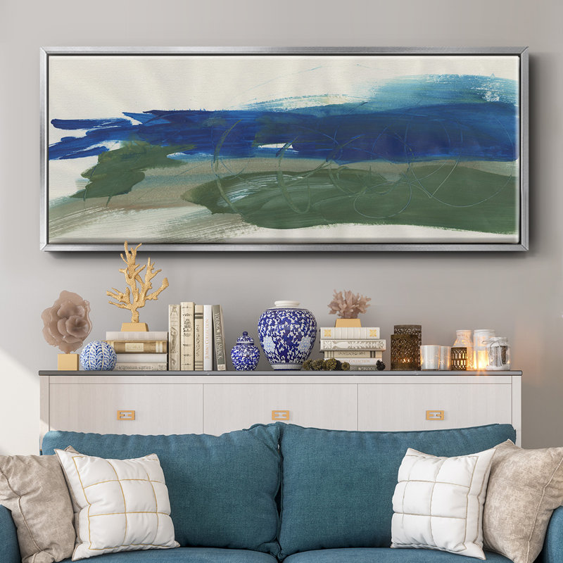 Mirages III- Framed Canvas