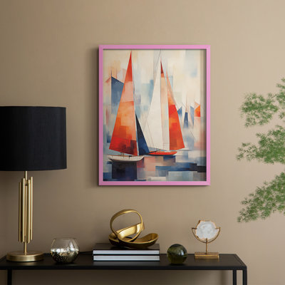 NAUTICAL Series CDxxxv, reproduction encadrée - bois massif