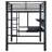 Ranier Black Full Workstation Loft Bed