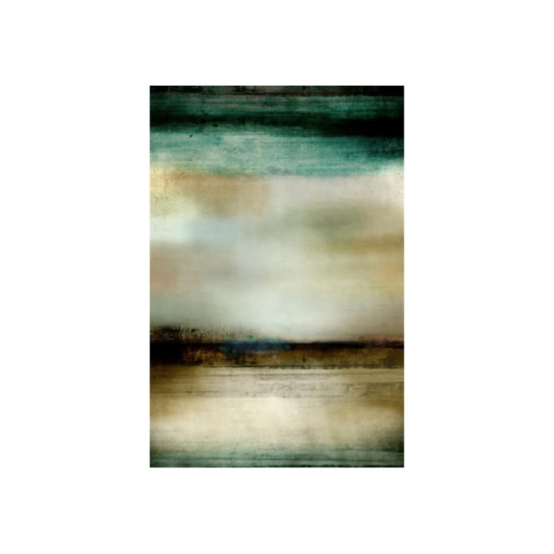 Espace et temps - Impression, Couche de verre, H 60 po x l 40 po x P 1,5 po