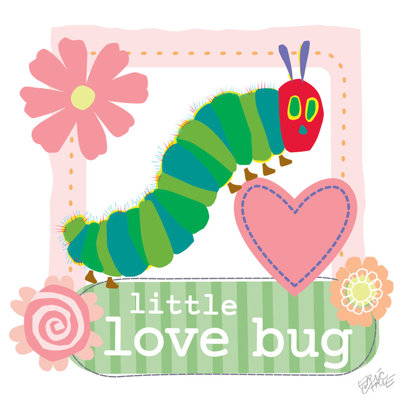 Little Love Bug - Painting on Canvas, 102cm H x 102cm W