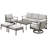 Mariene 5 - Person Patio Conversation Set with Cushions-101250881-101250882