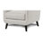 32.4" W Transitional Accent Chair, Stripe Multi
