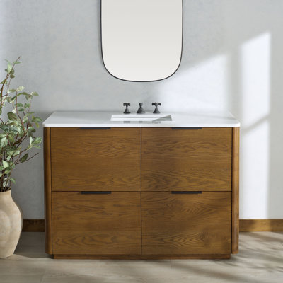 Meuble-lavabo simple 48 po Tahani