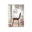 Berlin 44cm H Tufted Genuine Leather Upholstered Parsons Chair in Brown