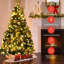 Arbre de Noël en pin vert 90 po avec 250 lumières DEL Costway