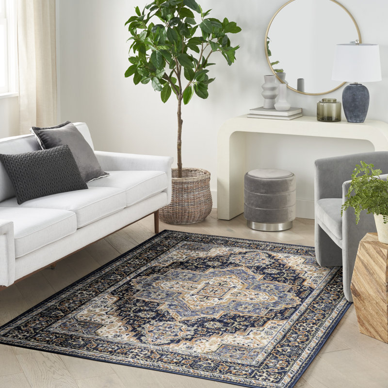 Sandy Oriental Indoor / Outdoor Rug, Rectangle  4' x 6'