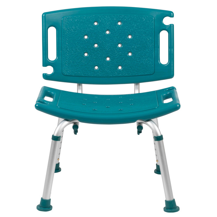 Morgana Tool-Free 300 Lb. Capacity, Adjustable Bath & Shower Chair with Large Back
