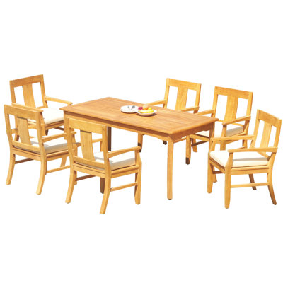 Osborne Outdoor 5 - Piece Teak Dining Set