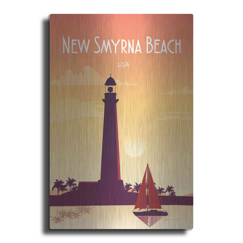 «New Smyrna Beach» par Omar Escalante, H 24 po x l 16 po