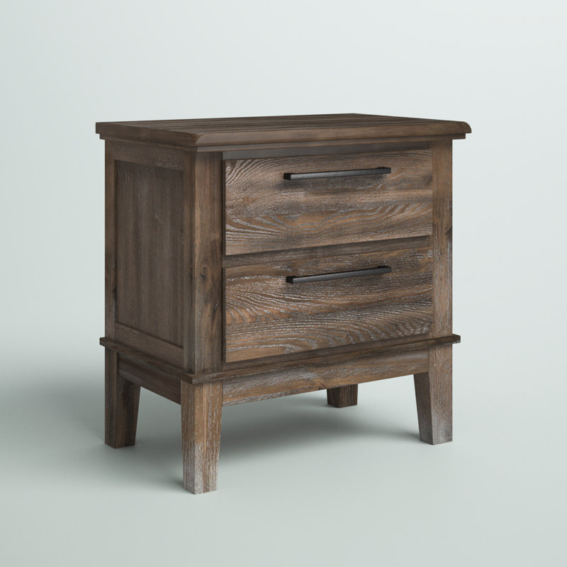 Feodora 28'' W Solid Wood Nightstand