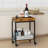 Solid Wood Top End Table