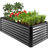 Rosonda Outdoor Metal Raised Planter Box-127370193-127370207