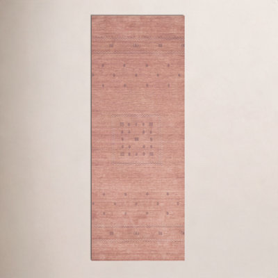 Simi Hand-Woven Geometric Cotton Wool Rug
