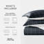 Ensemble de housse de couette en microfibre à motif de literie ultra douce dans une vitre rustique-105814200