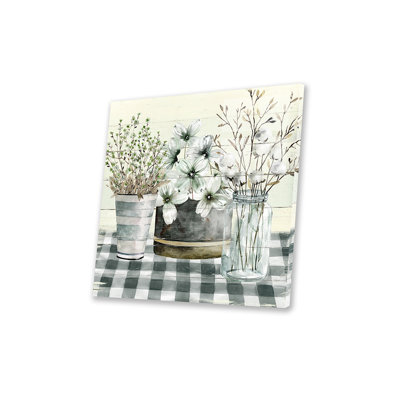 «Spring Gingham II» par Carol Robinson - impression non encadrée