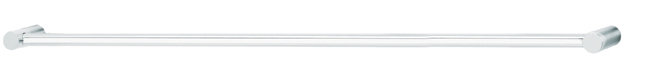SPA 1 30.75" Wall Mounted Towel Bar, Polished Nickel, 0.75" H x 30.75" L x 2.38" D