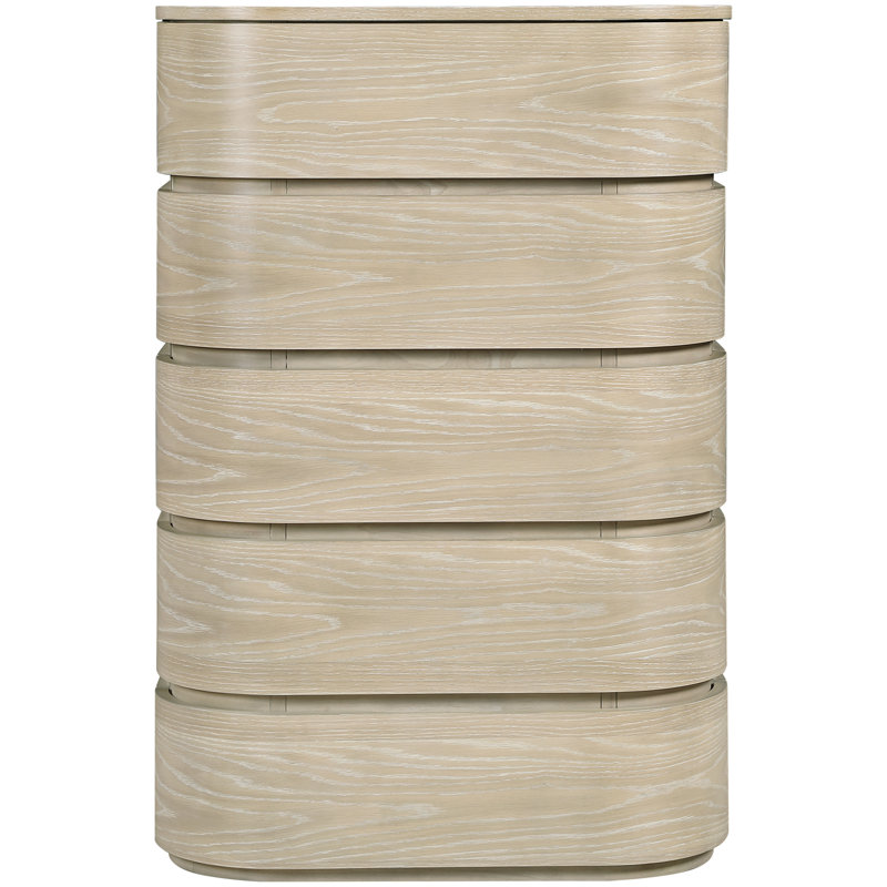 Commode en bois massif Ipina, Naturel