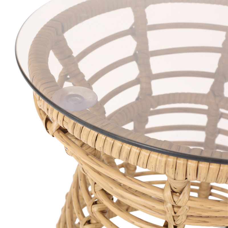 Table de bout Richfield, Marron clair