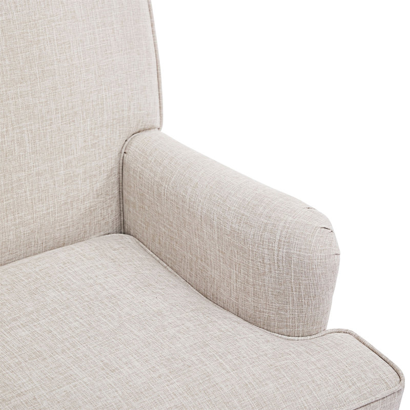 Fauteuil rembourré simple