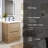 24" Single Bathroom Vanity Set
