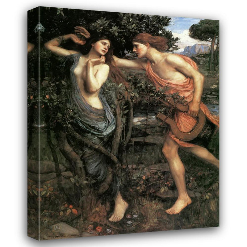 Apollo and Daphne, 18" H x 14" W
