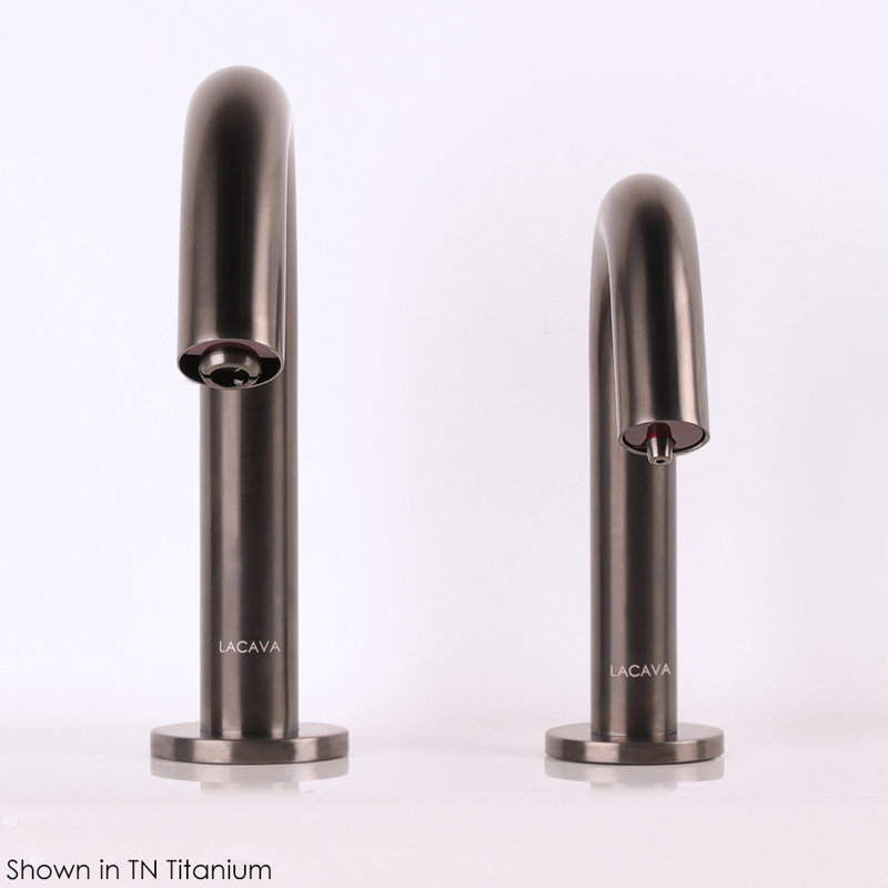 Zoom Single Hole Bathroom Faucet, Titanium