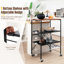Bacchus Metal Bar Cart