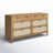 Macneil 61" W 8-Drawer Solid and Manufactured Wood Double Dresser 