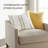 Yarn Dyed Cotton Decor Throw Pillow in Framed Stripe-1683030217