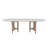 Dana Heights Expandable Dining Set w/ Ocean Chairs & Sideboard – Triad Double Pedestal Table, 7 Piece Dining Collection