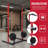 Himimi Power Cage with Adjustable Weight Bench, Pull-Up Bar and J-Hooks for Home Gym Strength Training