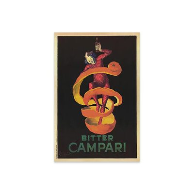 «Bitter Campari (Vintage)» par Leonetto Cappiello - impression encadrée