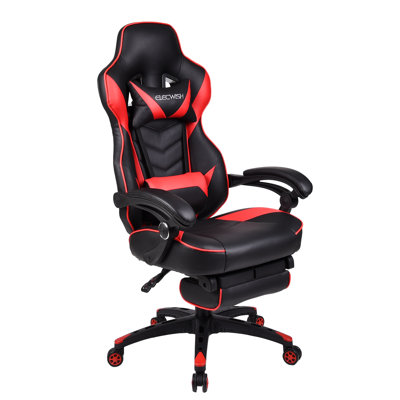Fauteuil inclinable et pivotant ergonomique en cuir synthétique RAYS